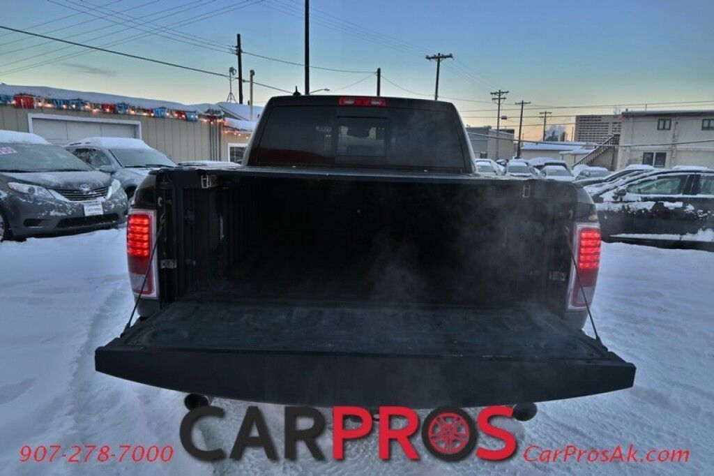 2016 Ram 1500 Laramie Longhorn - 4X4 - Crew Cab - 5.7L HEMI V8 - Auto Start - Heated and Cooled Leather Seats - Navigation - Backup Camera - Tow Pkg - Front and Rear Parking Sensors - Tonneau Cover - Ram Boxes Anchorage AK