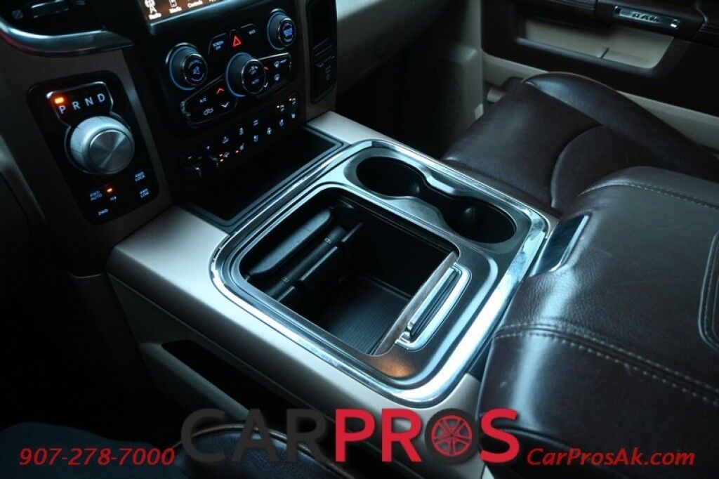 2016 Ram 1500 Laramie Longhorn - 4X4 - Crew Cab - 5.7L HEMI V8 - Auto Start - Heated and Cooled Leather Seats - Navigation - Backup Camera - Tow Pkg - Front and Rear Parking Sensors - Tonneau Cover - Ram Boxes Anchorage AK