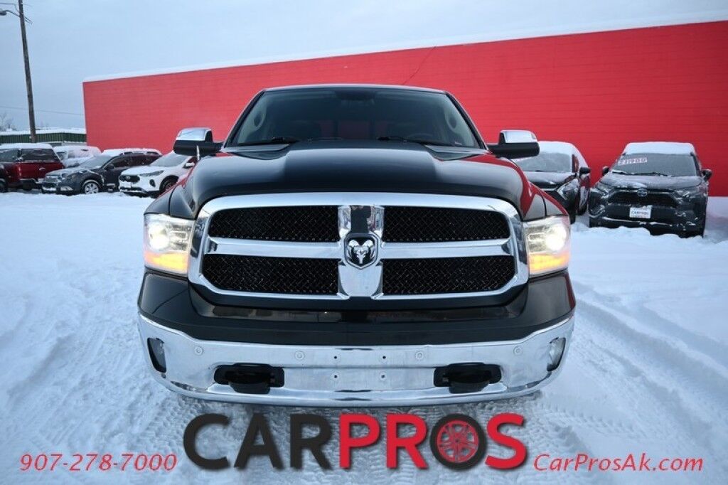 2016 Ram 1500 Laramie Longhorn - 4X4 - Crew Cab - 5.7L HEMI V8 - Auto Start - Heated and Cooled Leather Seats - Navigation - Backup Camera - Tow Pkg - Front and Rear Parking Sensors - Tonneau Cover - Ram Boxes Anchorage AK