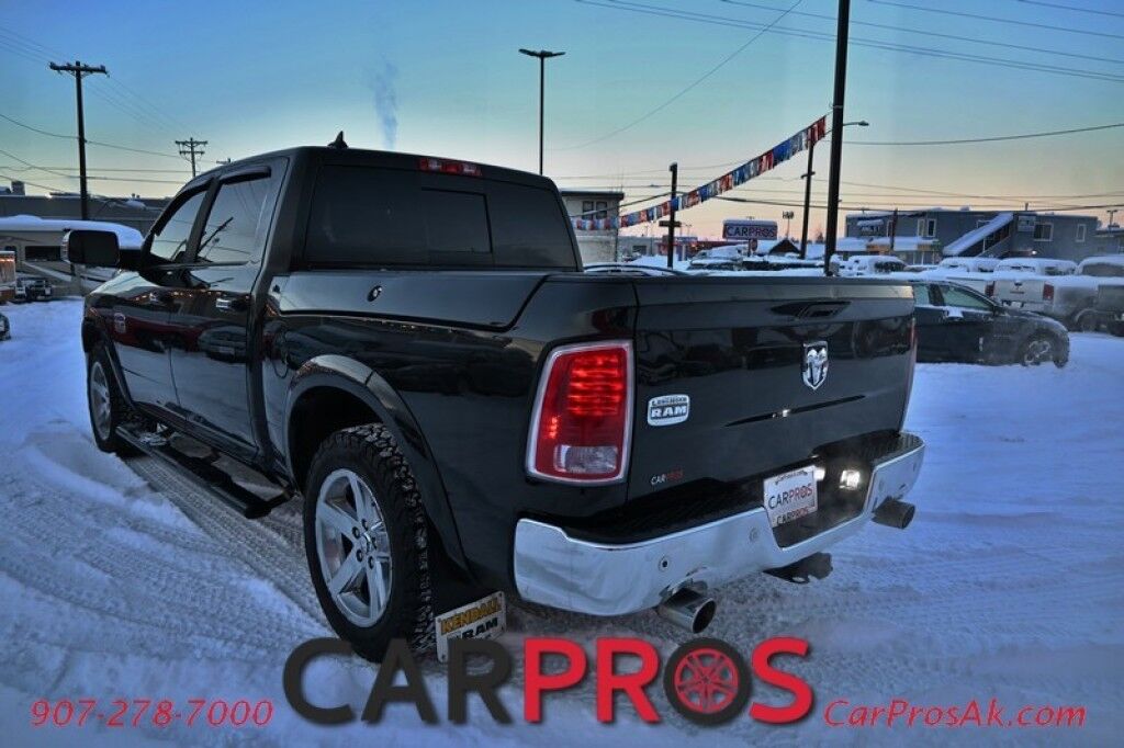 2016 Ram 1500 Laramie Longhorn - 4X4 - Crew Cab - 5.7L HEMI V8 - Auto Start - Heated and Cooled Leather Seats - Navigation - Backup Camera - Tow Pkg - Front and Rear Parking Sensors - Tonneau Cover - Ram Boxes Anchorage AK