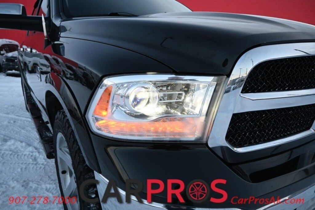2016 Ram 1500 Laramie Longhorn - 4X4 - Crew Cab - 5.7L HEMI V8 - Auto Start - Heated and Cooled Leather Seats - Navigation - Backup Camera - Tow Pkg - Front and Rear Parking Sensors - Tonneau Cover - Ram Boxes Anchorage AK