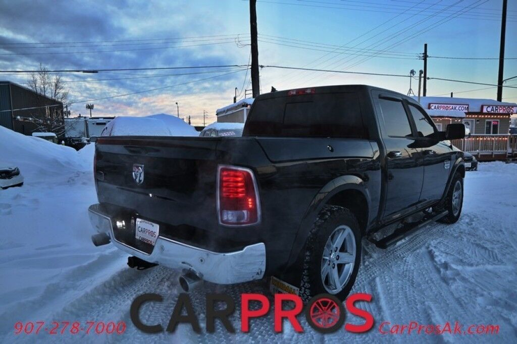 2016 Ram 1500 Laramie Longhorn - 4X4 - Crew Cab - 5.7L HEMI V8 - Auto Start - Heated and Cooled Leather Seats - Navigation - Backup Camera - Tow Pkg - Front and Rear Parking Sensors - Tonneau Cover - Ram Boxes Anchorage AK