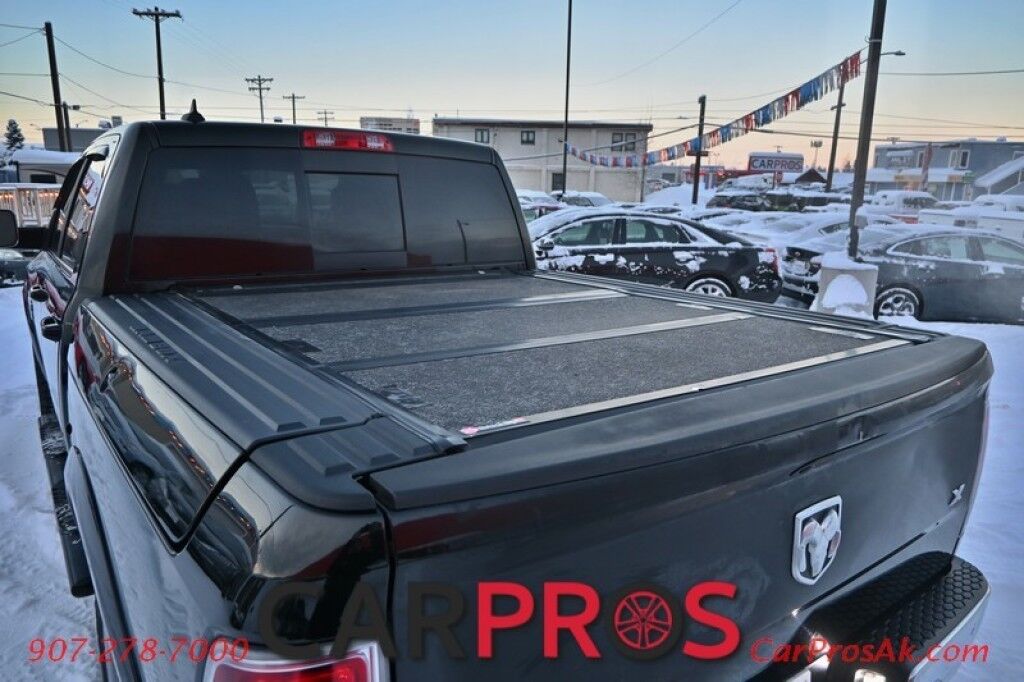 2016 Ram 1500 Laramie Longhorn - 4X4 - Crew Cab - 5.7L HEMI V8 - Auto Start - Heated and Cooled Leather Seats - Navigation - Backup Camera - Tow Pkg - Front and Rear Parking Sensors - Tonneau Cover - Ram Boxes Anchorage AK
