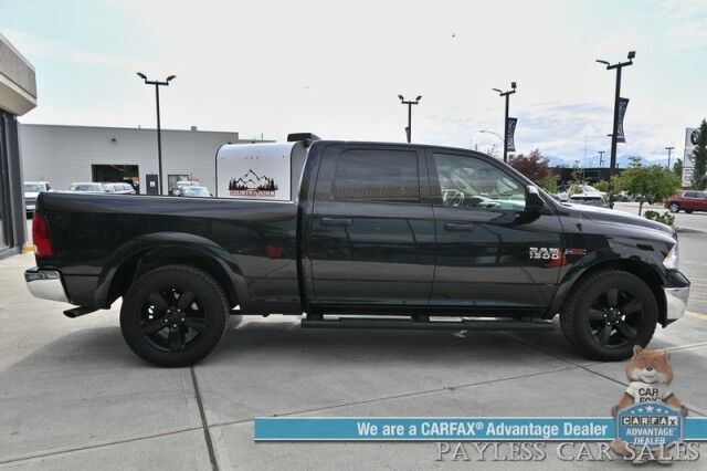 2016 Ram 1500 Outdoorsman / 4X4 / Crew Cab / Eco Diesel / Air Suspension / Auto Start / Power Driver's Seat / Navigation / Alpine Speakers / Bluetooth / Back Up Camera / Parking Sensors / Cruise Control / Bed Liner / Tow Pkg Anchorage AK