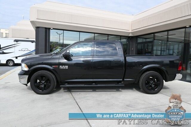 2016 Ram 1500 Outdoorsman / 4X4 / Crew Cab / Eco Diesel / Air Suspension / Auto Start / Power Driver's Seat / Navigation / Alpine Speakers / Bluetooth / Back Up Camera / Parking Sensors / Cruise Control / Bed Liner / Tow Pkg Anchorage AK