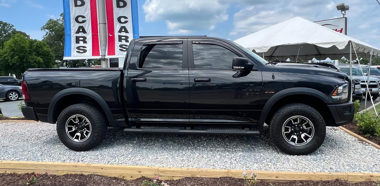 2016 Ram 1500 Rebel, LEATHER INTERIOR, RUNNING BOARDS, TOW PACKAGE