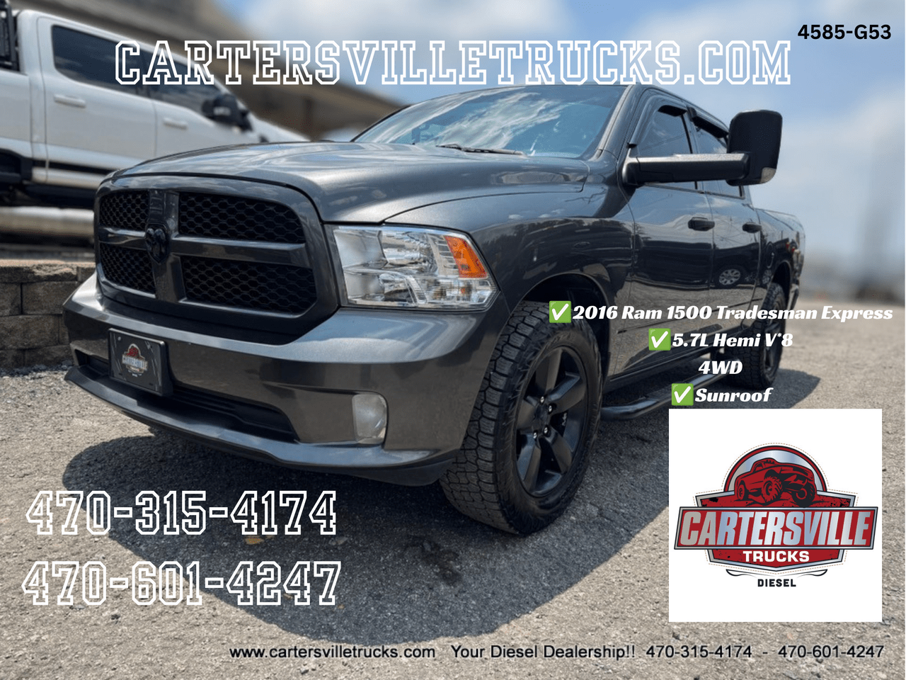 2016 Ram 1500 SOLD SOLD SOLD*** Tradesman EXPRESS 4X4