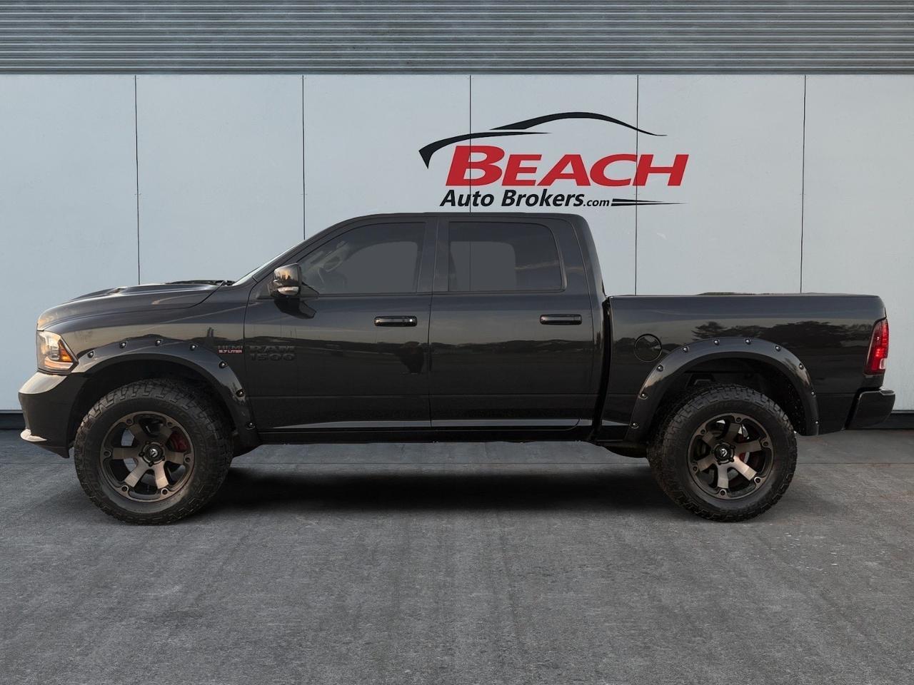 2016 Ram 1500 Sport, HEATED STEERING WHEEL, HEATED SEATS, UNIVERSAL GARAGE DOOR OPENER, HEATED AND POWER MIRRORS, POWER REAR WINDOW, TOW PACKAGE, BLUETOOTH, KEYLESS ENTRY, LOW MILES, THIS IS A GREAT TRUCK FOR A GREAT PRICE! Norfolk VA