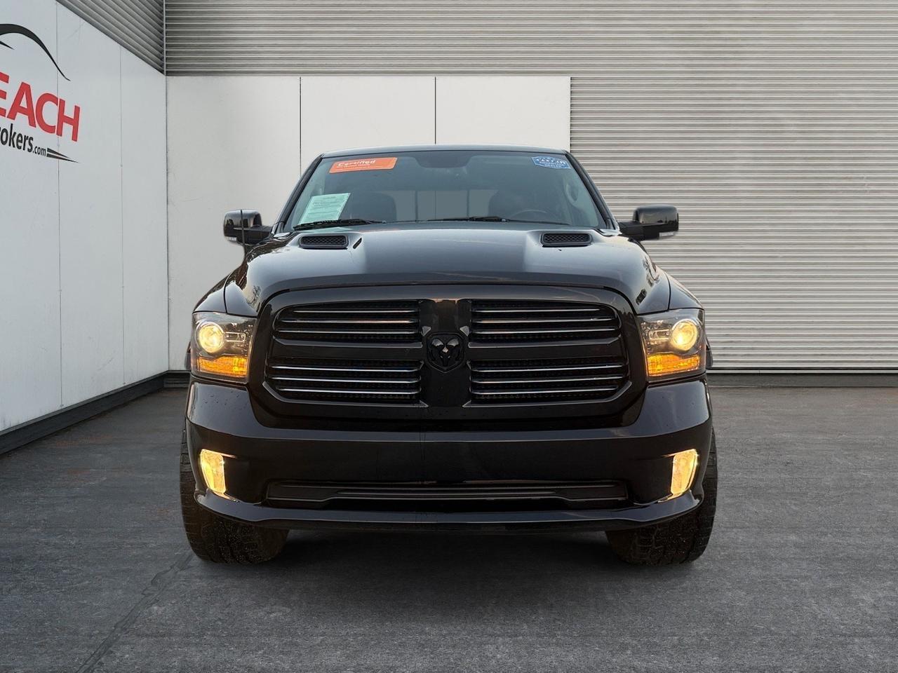 2016 Ram 1500 Sport, HEATED STEERING WHEEL, HEATED SEATS, UNIVERSAL GARAGE DOOR OPENER, HEATED AND POWER MIRRORS, POWER REAR WINDOW, TOW PACKAGE, BLUETOOTH, KEYLESS ENTRY, LOW MILES, THIS IS A GREAT TRUCK FOR A GREAT PRICE! Norfolk VA