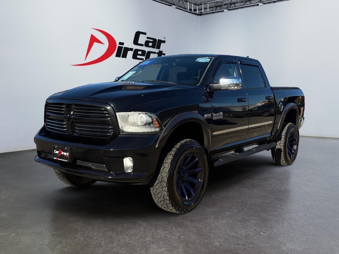 2016 Ram 1500 Sport, RUNNING BOARDS, BED LINER, REAR POWER SLIDING WINDOW, BACKUP CAMERA, PARKING SENSORS, BLIND SPOT ALERT, NAVIGATION , HEATED SEATS, CUSTOM FUEL WHEELS, ONLY 64K MILES, THIS RAM IS IN GREAT CONDITION! Virginia Beach VA