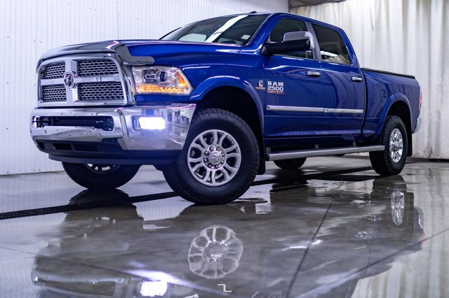 2016 Ram 2500 4x4 Crew Cab Laramie Diesel Leather Roof Nav Red Deer AB