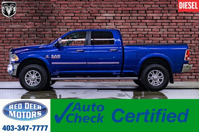 2016 Ram 2500 4x4 Crew Cab Laramie Diesel Leather Roof Nav