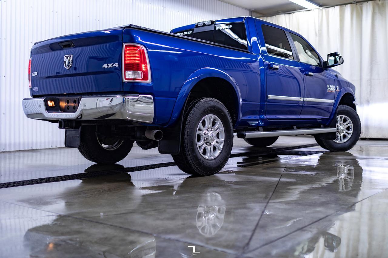 2016 Ram 2500 4x4 Crew Cab Laramie Diesel Leather Roof Nav Red Deer AB