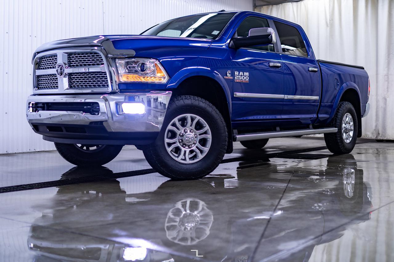 2016 Ram 2500 4x4 Crew Cab Laramie Diesel Leather Roof Nav Red Deer AB