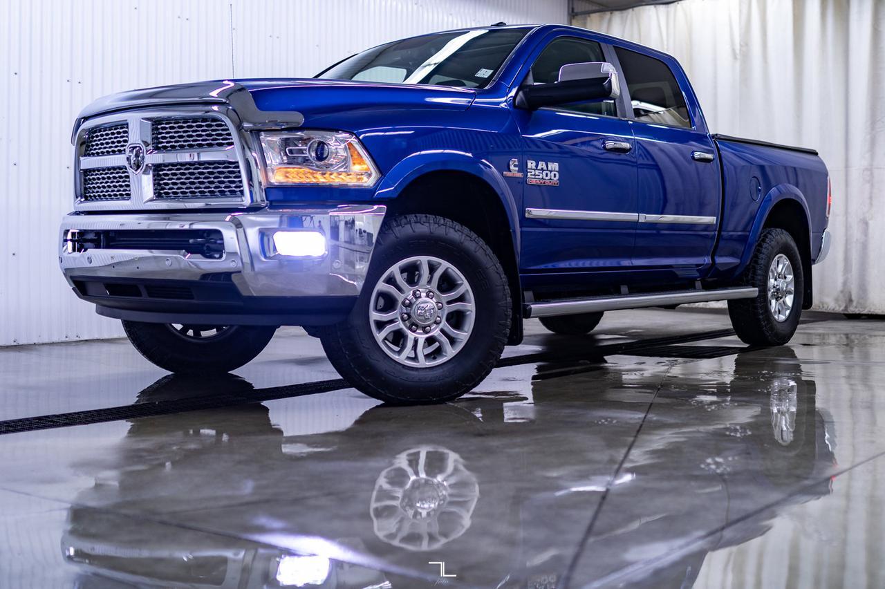 2016 Ram 2500 4x4 Crew Cab Laramie Diesel Leather Roof Nav Red Deer AB