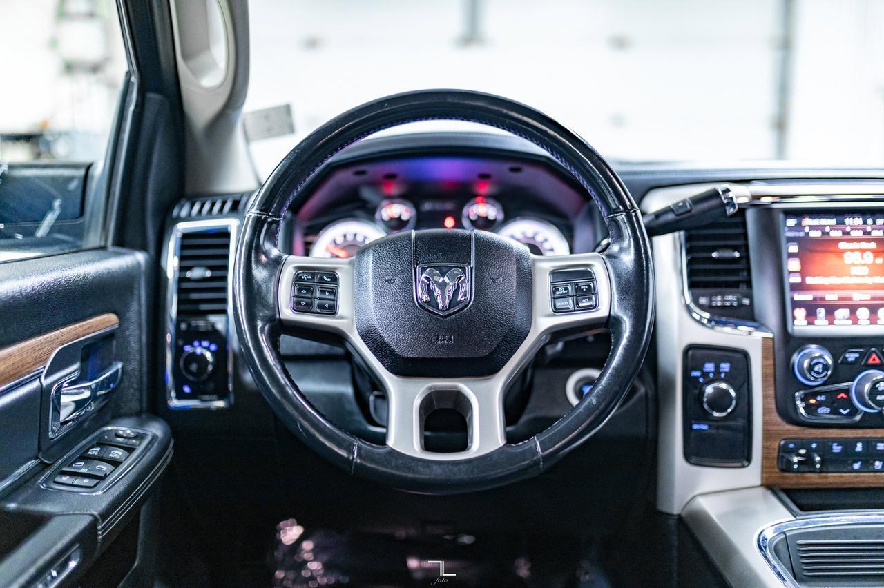 2016 Ram 2500 4x4 Crew Cab Laramie Diesel Leather Roof Nav Red Deer AB