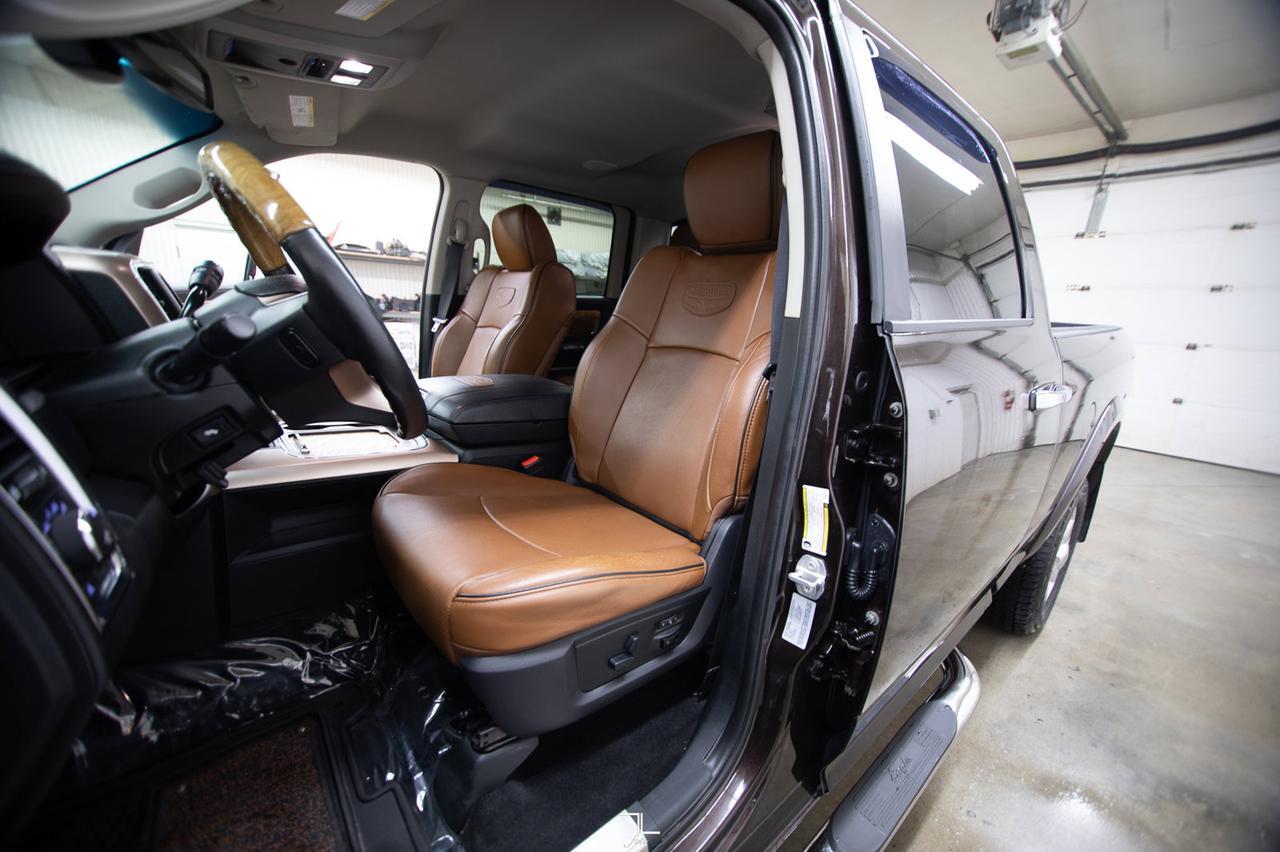 2016 Ram 2500 4x4 Crew Cab Longhorn HEMI Leather Nav BCam Red Deer AB