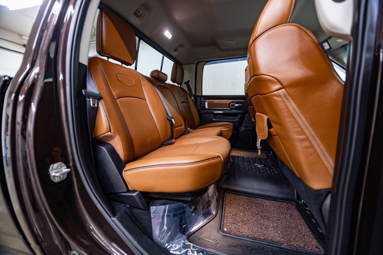 2016 Ram 2500 4x4 Crew Cab Longhorn HEMI Leather Nav BCam Red Deer AB