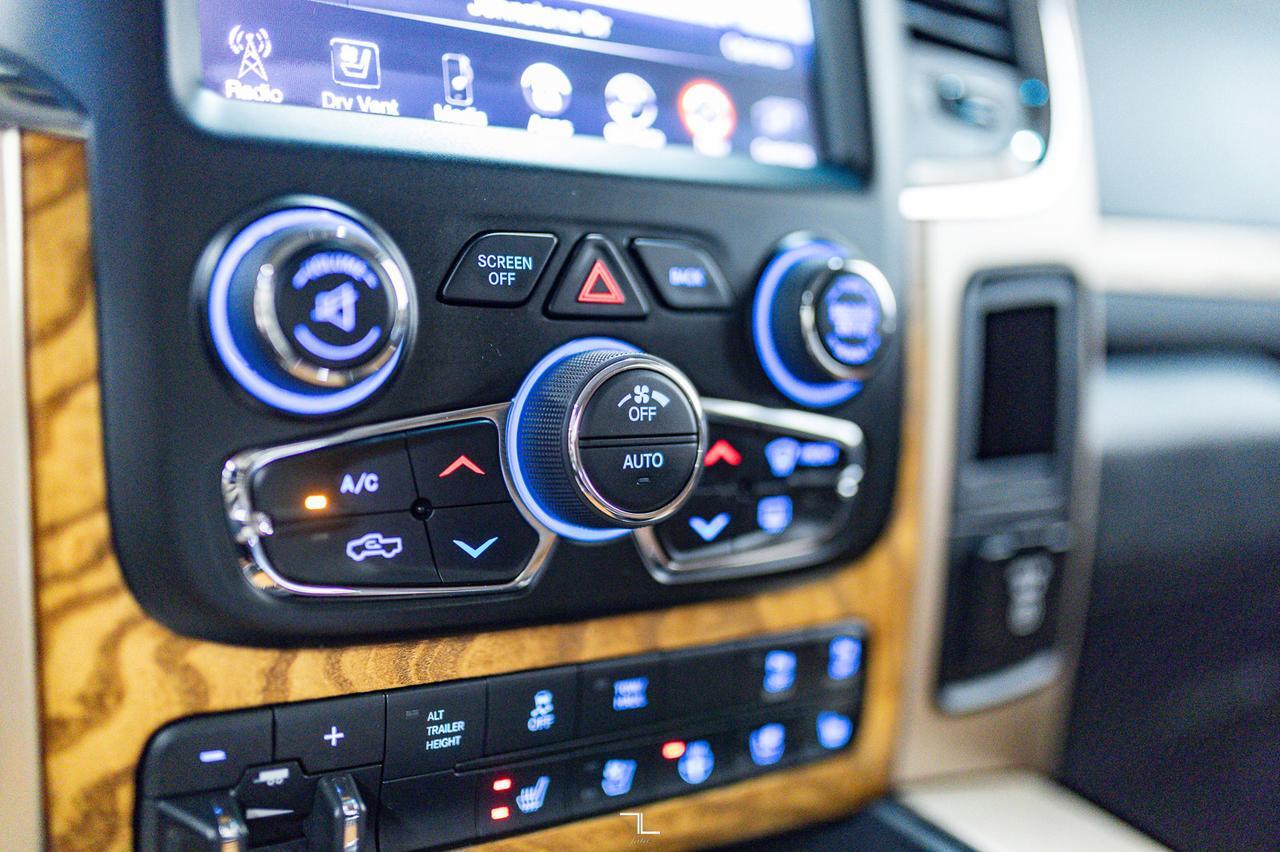 2016 Ram 2500 4x4 Crew Cab Longhorn HEMI Leather Nav BCam Red Deer AB