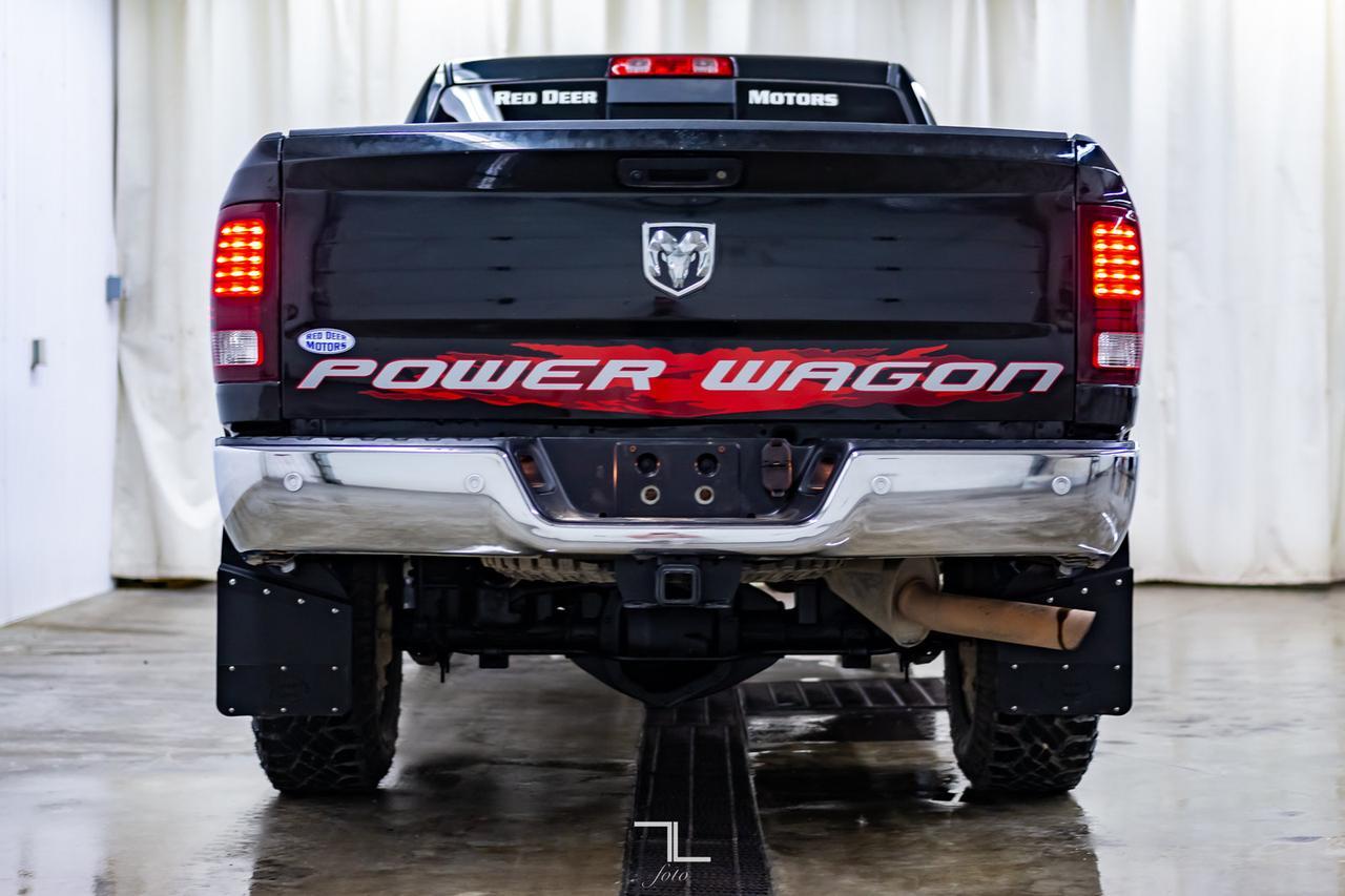 2016 Ram 2500 4x4 Crew Cab Power Wagon HEMI Roof BCam Red Deer AB