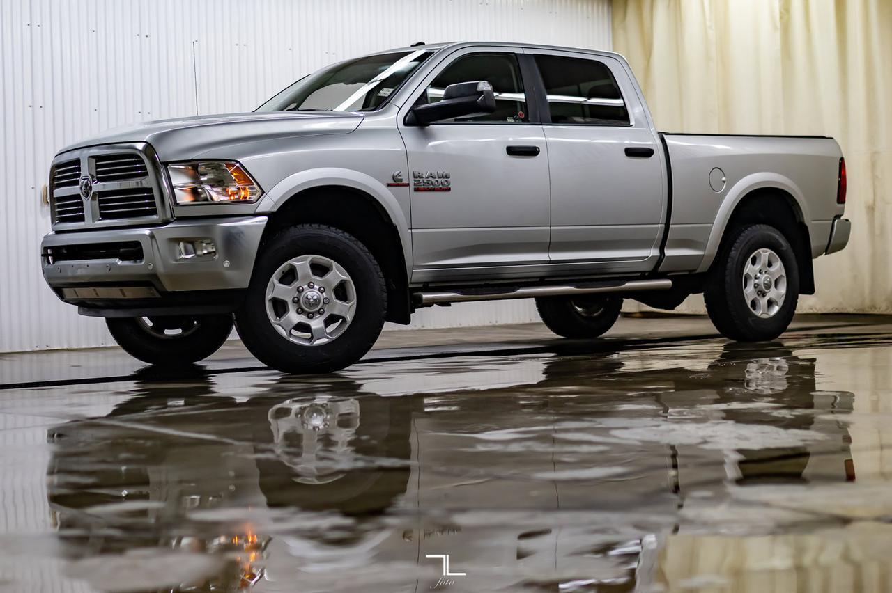 2016 Ram 2500 4x4 Crew Cab SLT Diesel Roof BCam Red Deer AB