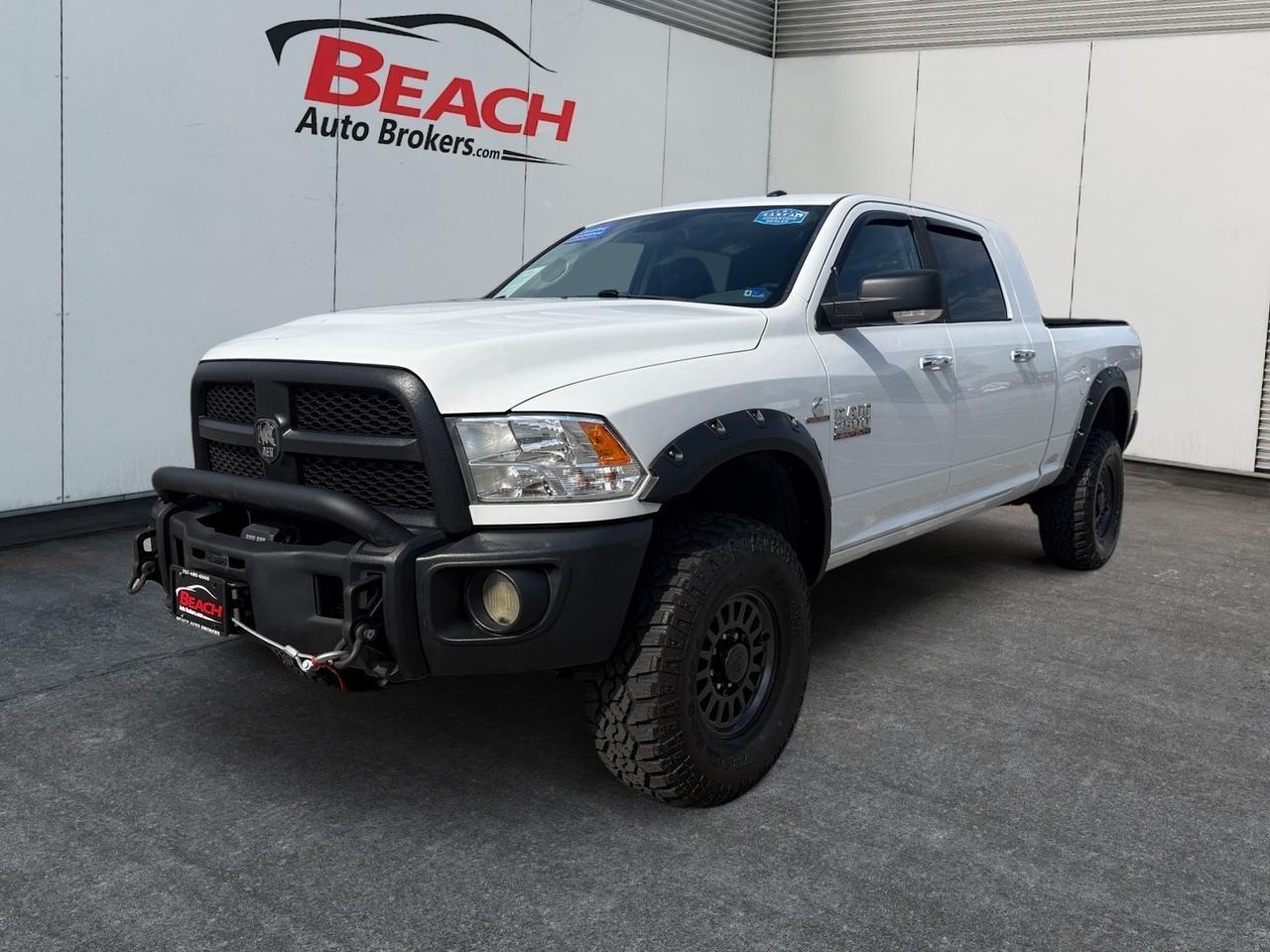 2016 Ram 2500 AEV PROSPECTOR DIESEL, INSANE CUSTOM TRUCK, RARE FIND, ALPINE SPEAKERS, SUNROOF, POWER/HEATED MIRRORS, POWER SLIDING REAR WINDOW, REMOTE KEYLESS ENTRY, REMOTE START, TOW PACKAGE, BED LINER, CLEAN CARFAX!