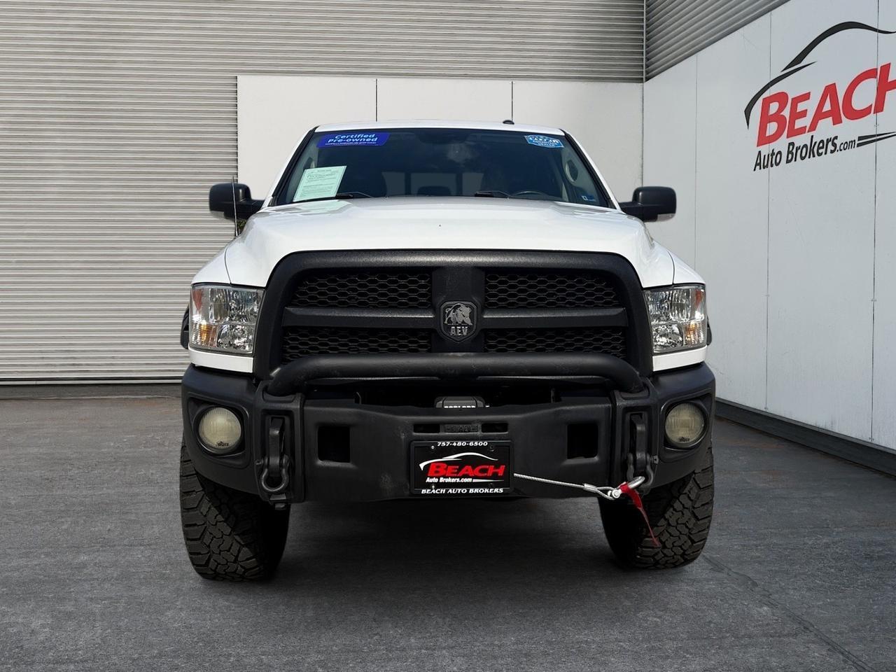 2016 Ram 2500 AEV PROSPECTOR DIESEL, INSANE CUSTOM TRUCK, RARE FIND, ALPINE SPEAKERS, SUNROOF, POWER/HEATED MIRRORS, POWER SLIDING REAR WINDOW, REMOTE KEYLESS ENTRY, REMOTE START, TOW PACKAGE, BED LINER, CLEAN CARFAX! Norfolk VA