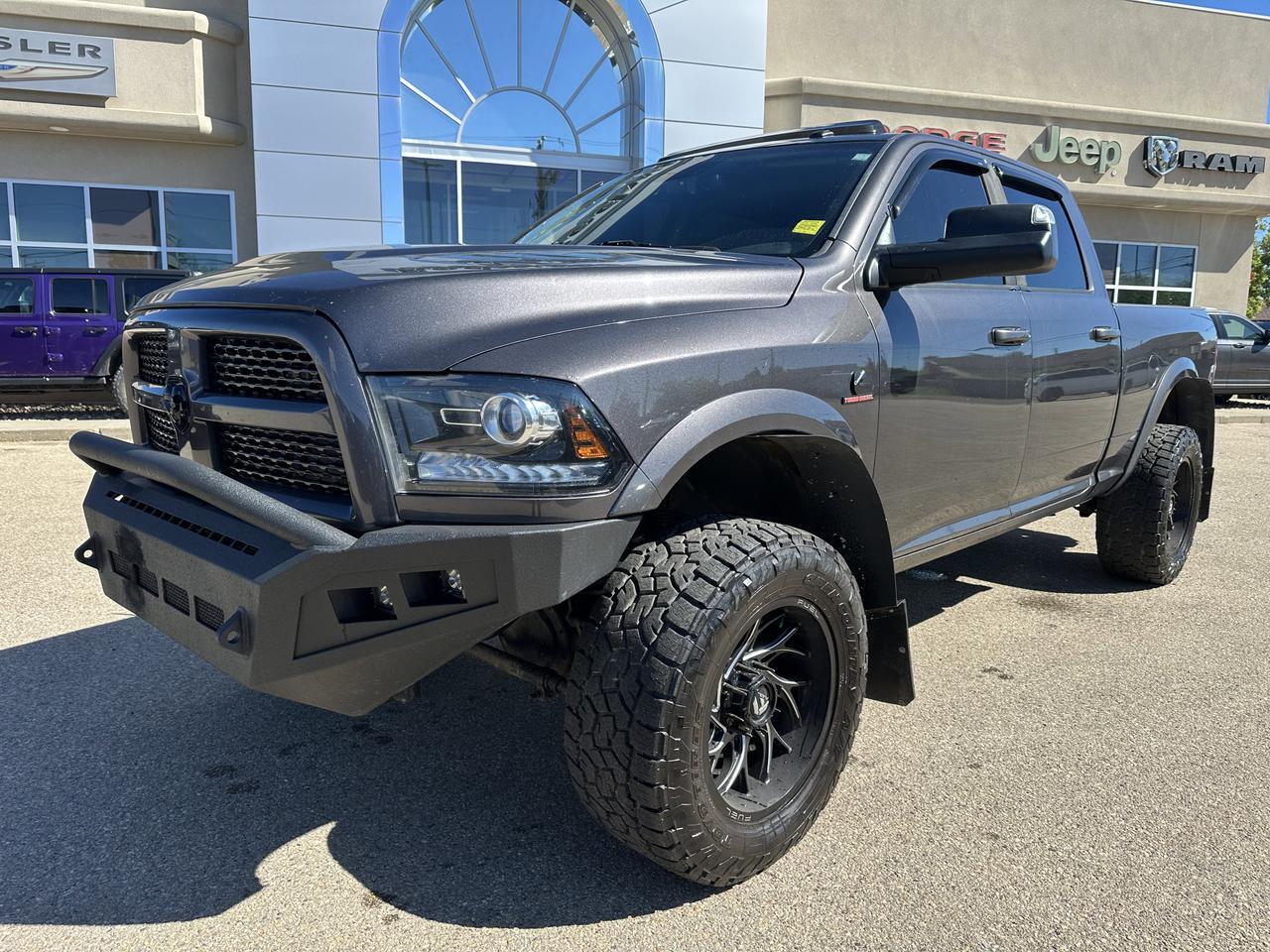 2016 Ram 2500 Laramie | RIG READY RAM | DELETED & TUNED | Lifted | Fuel Wheels | Aftermarket Bumpers | Loaded!! Redwater AB