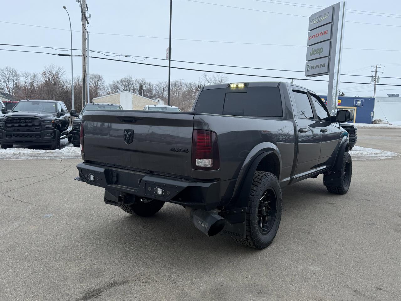 2016 Ram 2500 Laramie | RIG READY RAM | DELETED & TUNED | Lifted | Fuel Wheels | Aftermarket Bumpers | Loaded!! Redwater AB