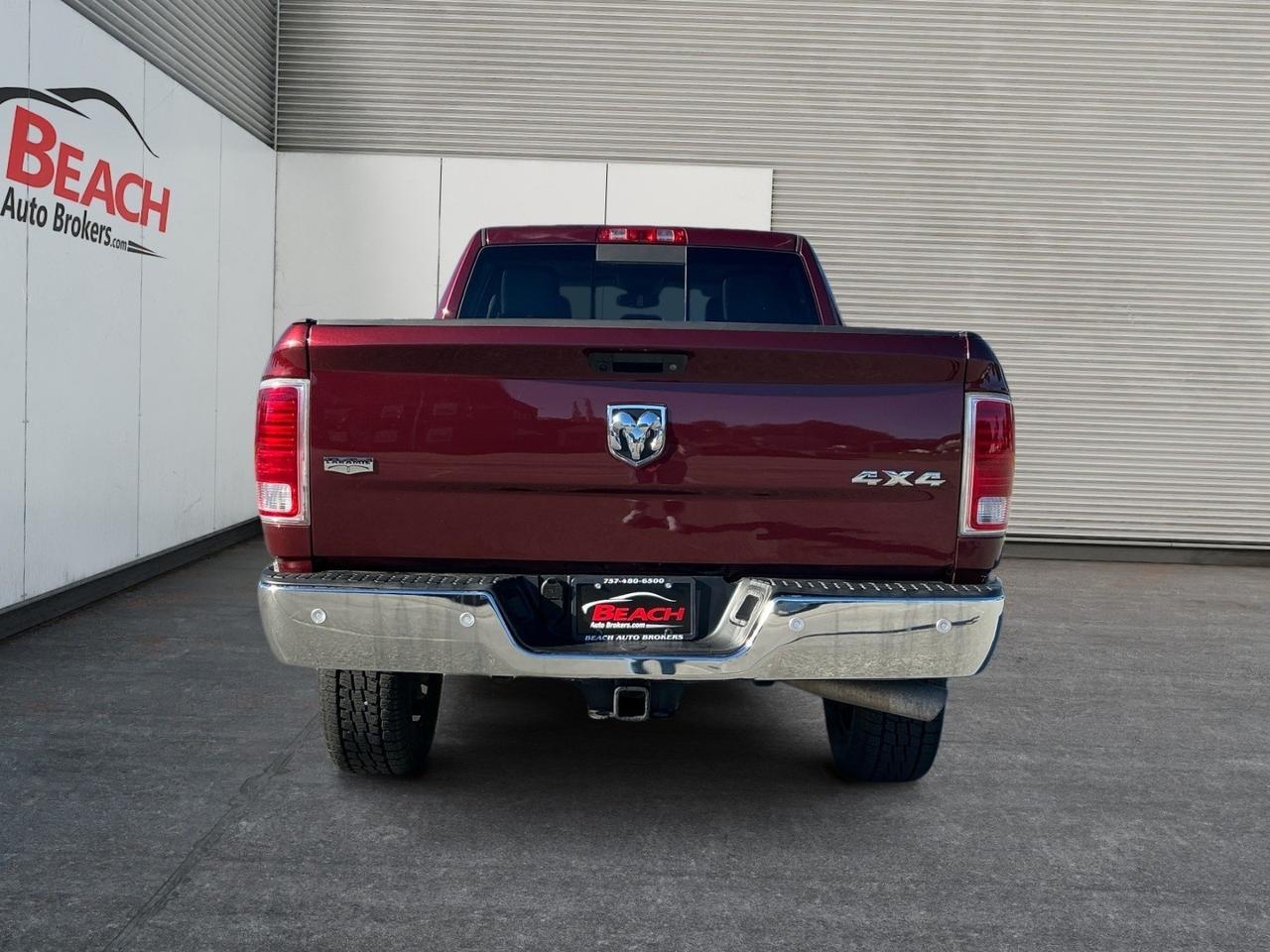 2016 Ram 2500 Laramie, HEATED/VENTILATED SEATS, TOW PACKAGE, BED LINER, RUNNING BOARDS, POWER FOLDING MIRRORS, BACKUP CAMERA, UNIVERSAL GARAGE DOOR OPENER, HEATED REAR SEATS, POWER SLIDING REAR WINDOW, CLEAN CARFAX, THE TRUCK THAT CAN HAUL IT ALL! Norfolk VA