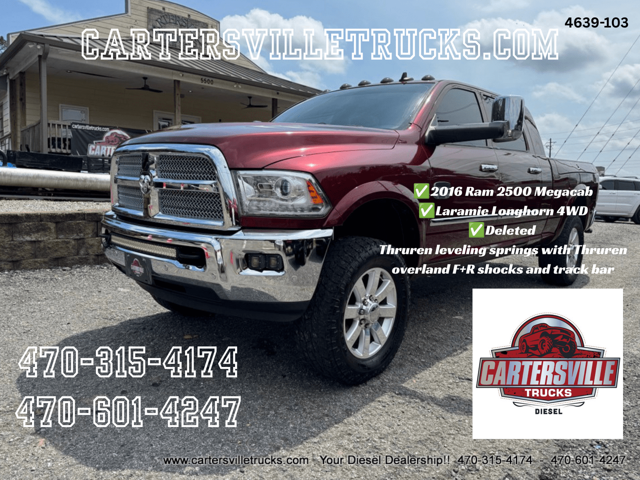2016 Ram 2500 Laramie Longhorn 4X4 - DELETED - UPGRADES