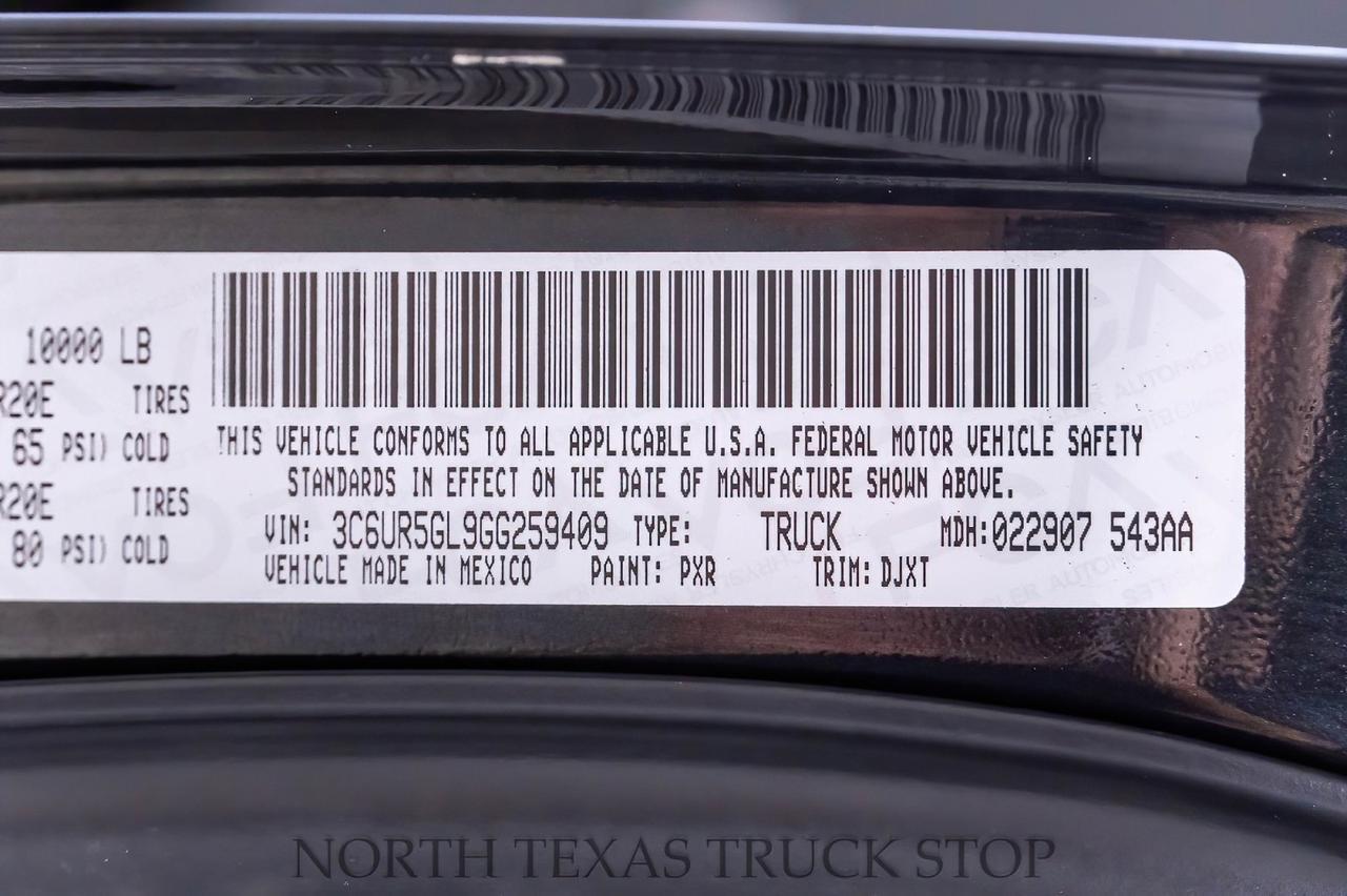 2016 Ram 2500 Laramie Longhorn 6.7L Cummins Diesel 4X4 Mansfield TX