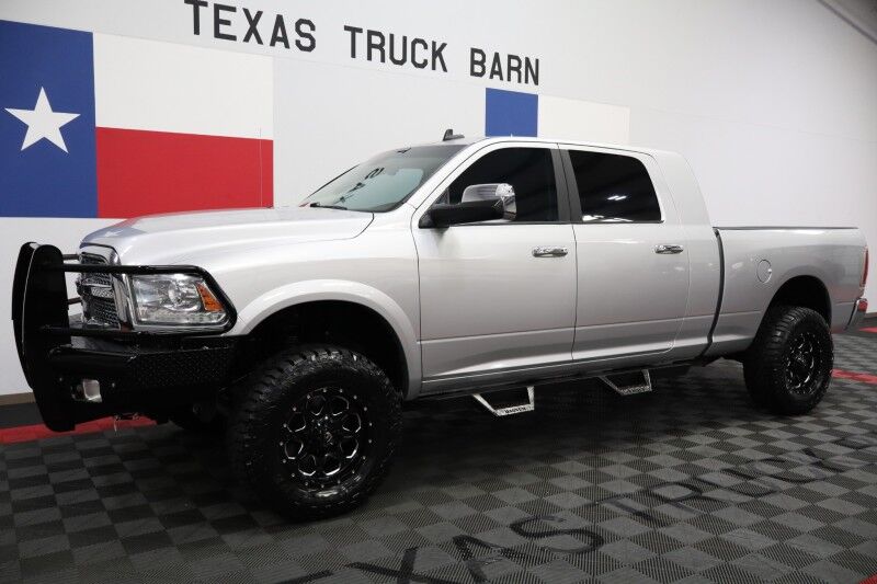 2016 Ram 2500 Laramie Mega Cab 6.7L Diesel NEW 35in Tires Fuel Wheels Goosneck