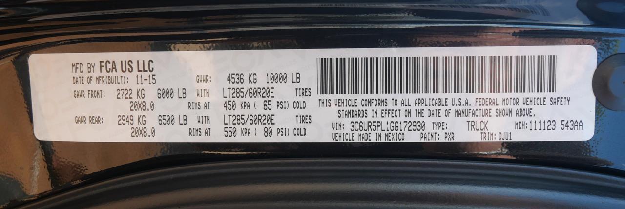 2016 Ram 2500 Longhorn San Juan TX