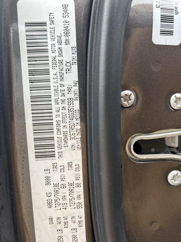 2016 Ram 2500 Outdoorsman Crestwood KY