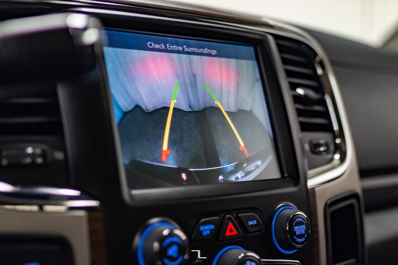 2016 Ram 3500 4x4 Crew Cab Laramie Diesel AISIN Leather Roof Nav Red Deer AB