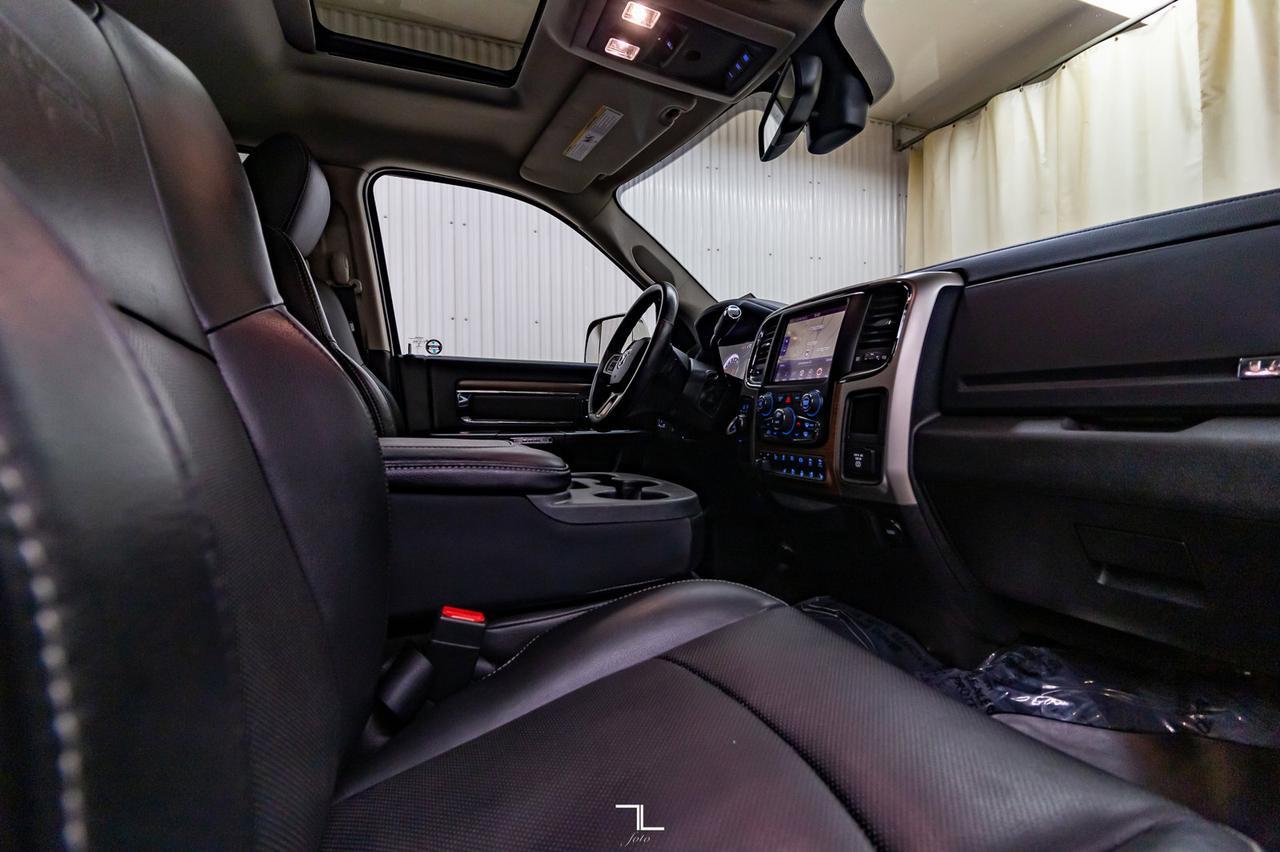 2016 Ram 3500 4x4 Crew Cab Laramie Diesel AISIN Leather Roof Nav Red Deer AB