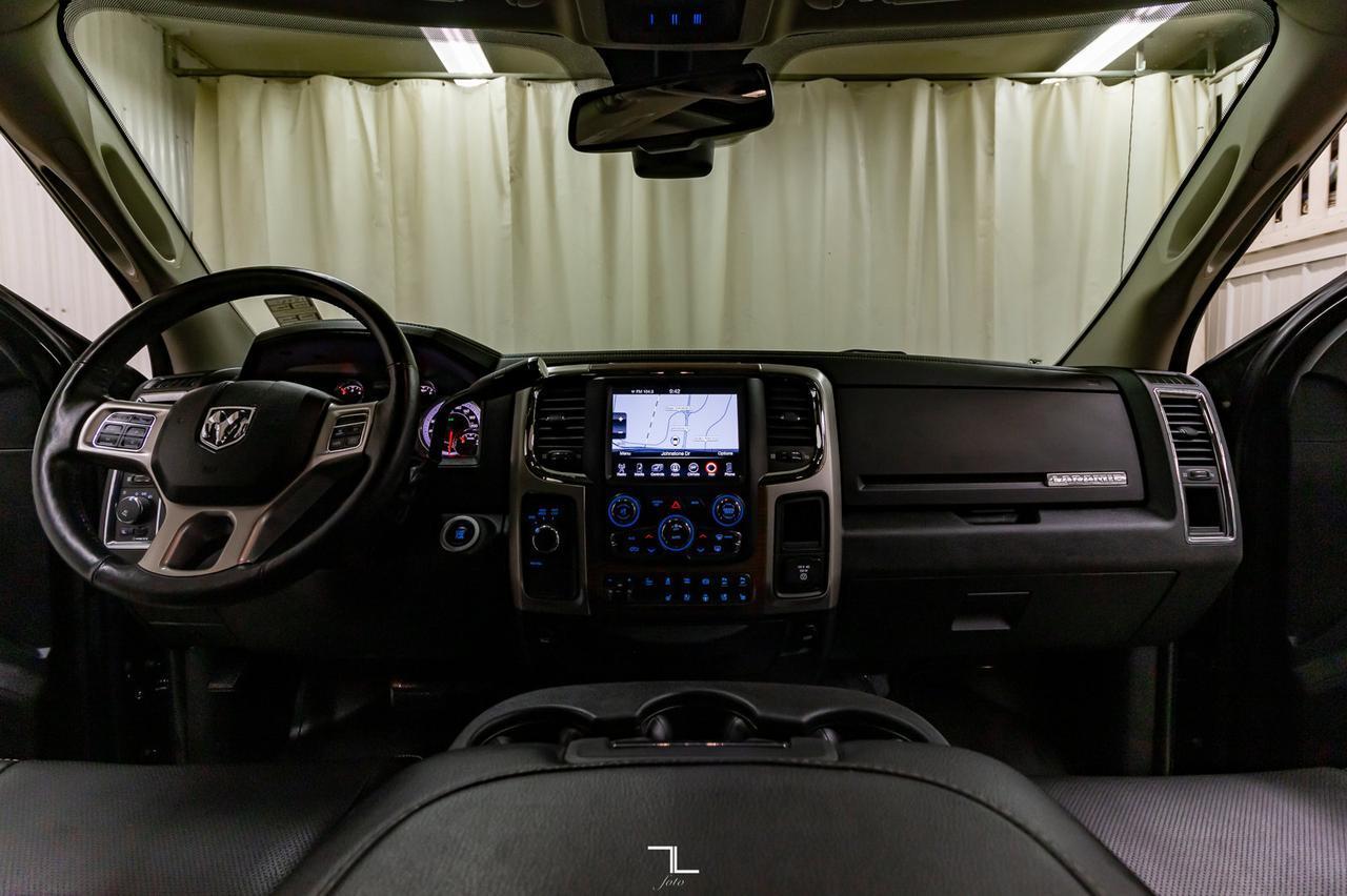 2016 Ram 3500 4x4 Crew Cab Laramie Diesel AISIN Leather Roof Nav Red Deer AB