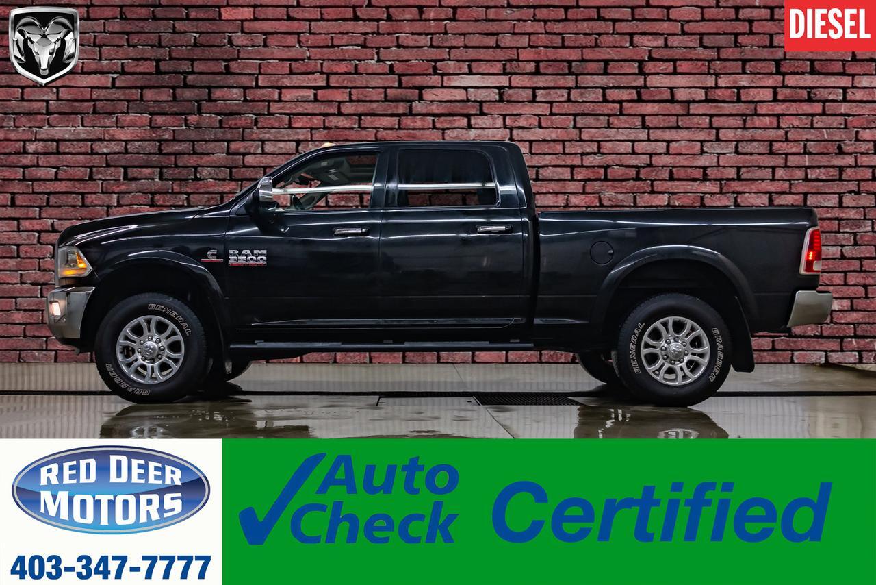 2016 Ram 3500 4x4 Crew Cab Laramie Diesel AISIN Leather Roof Nav