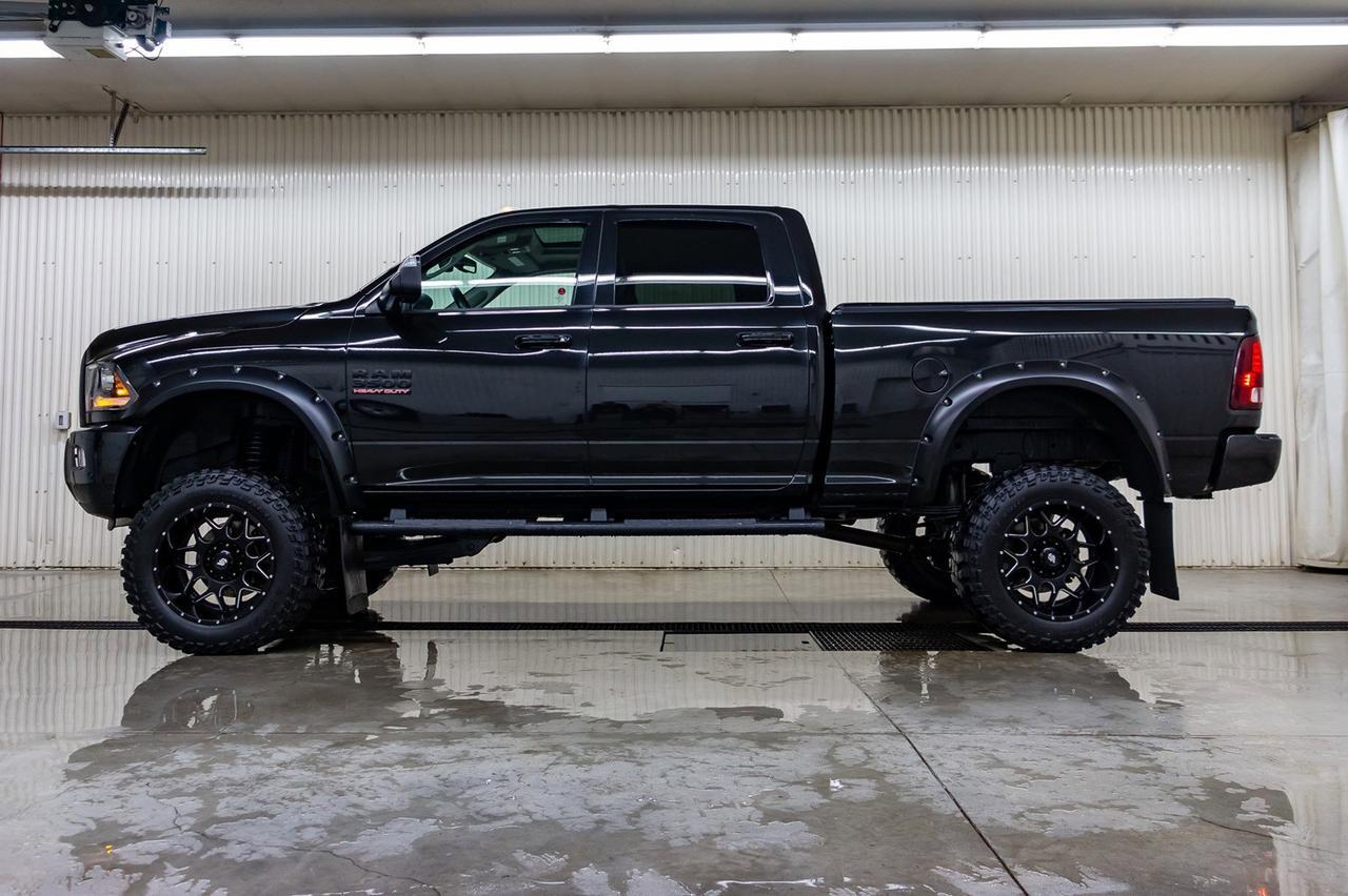 2016 Ram 3500 4x4 Crew Cab Laramie Manual Diesel Lift Red Deer AB