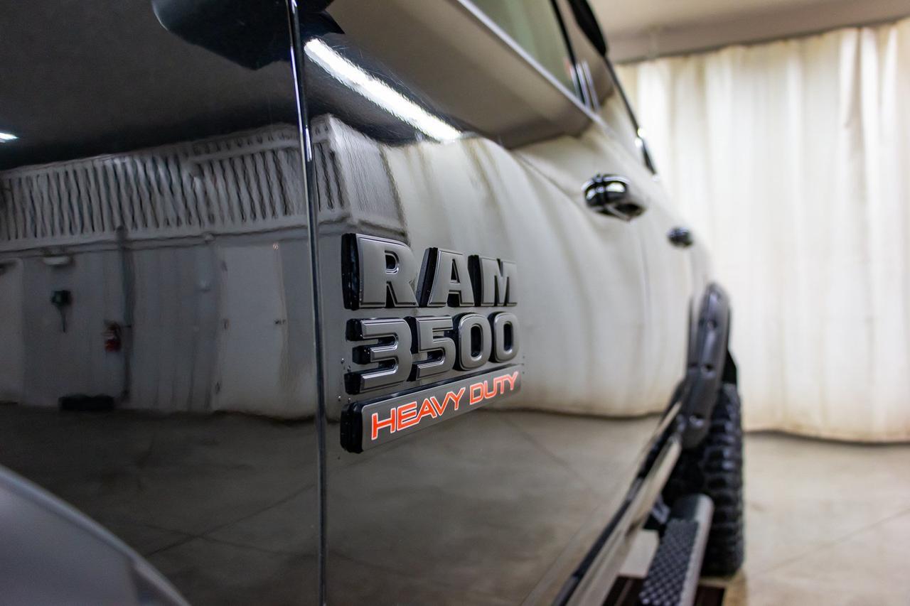 2016 Ram 3500 4x4 Crew Cab Laramie Manual Diesel Lift Red Deer AB