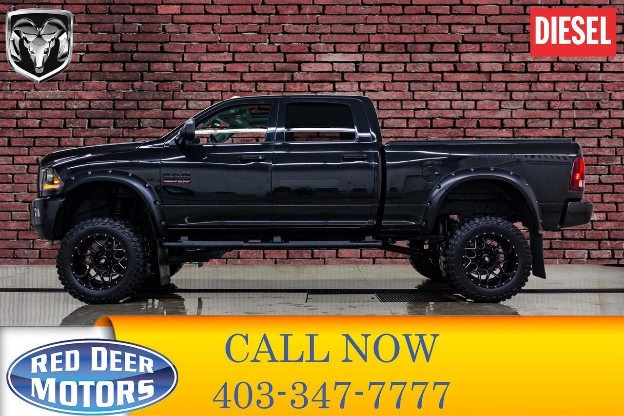 2016 Ram 3500 4x4 Crew Cab Laramie Manual Diesel Lift