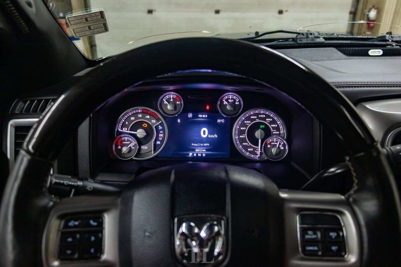 2016 Ram 3500 4x4 Crew Cab Limited Diesel Leather Roof Nav Red Deer AB