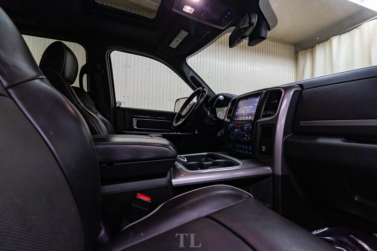 2016 Ram 3500 4x4 Crew Cab Limited Diesel Leather Roof Nav Red Deer AB