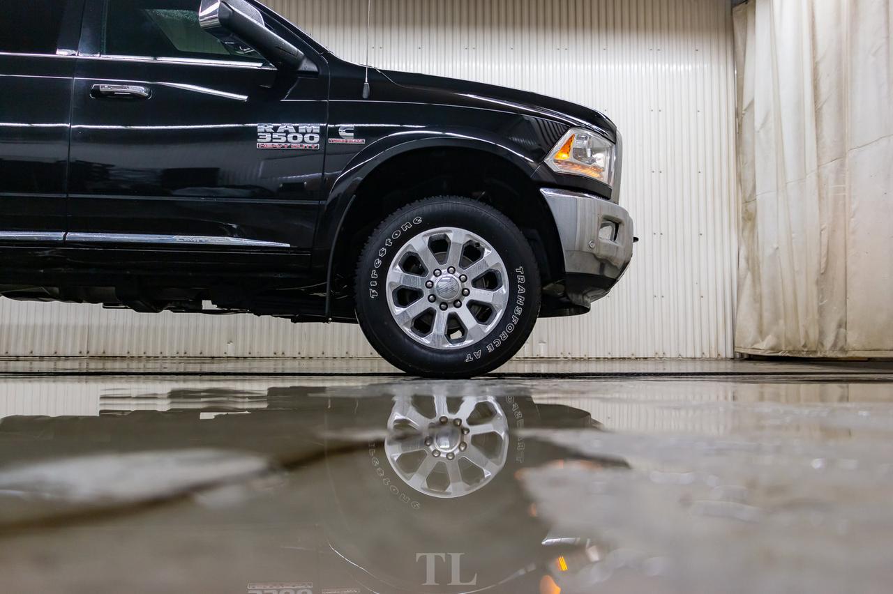 2016 Ram 3500 4x4 Crew Cab Limited Diesel Leather Roof Nav Red Deer AB