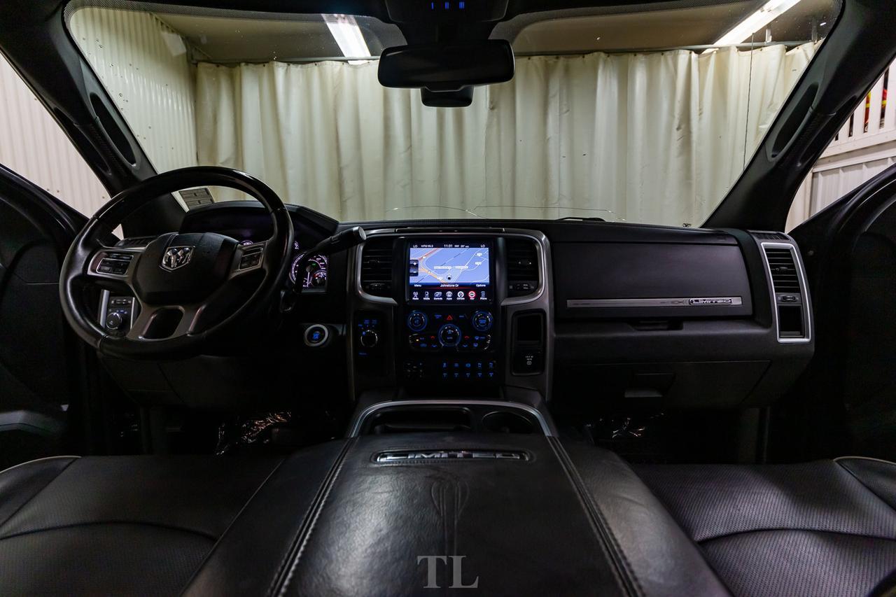 2016 Ram 3500 4x4 Crew Cab Limited Diesel Leather Roof Nav Red Deer AB