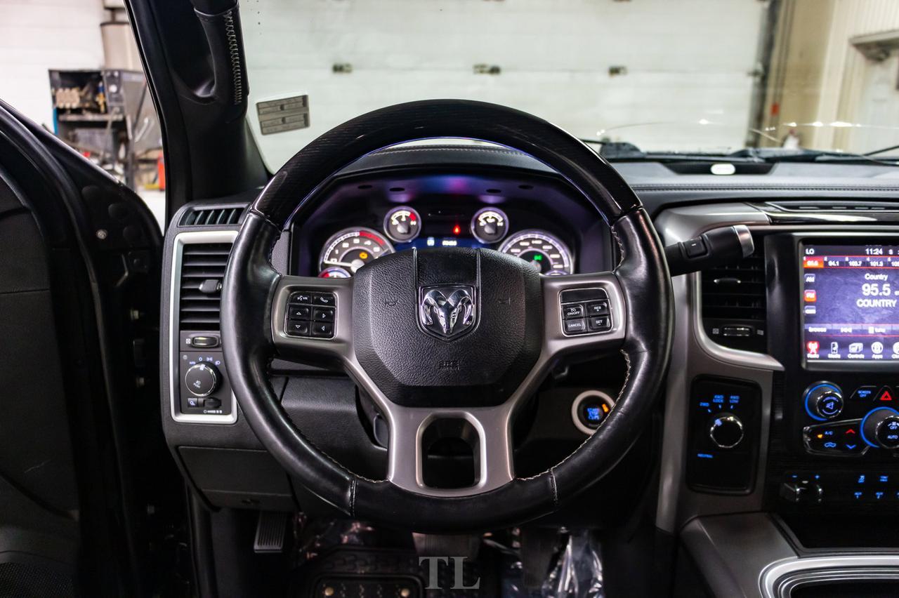 2016 Ram 3500 4x4 Crew Cab Limited Diesel Leather Roof Nav Red Deer AB