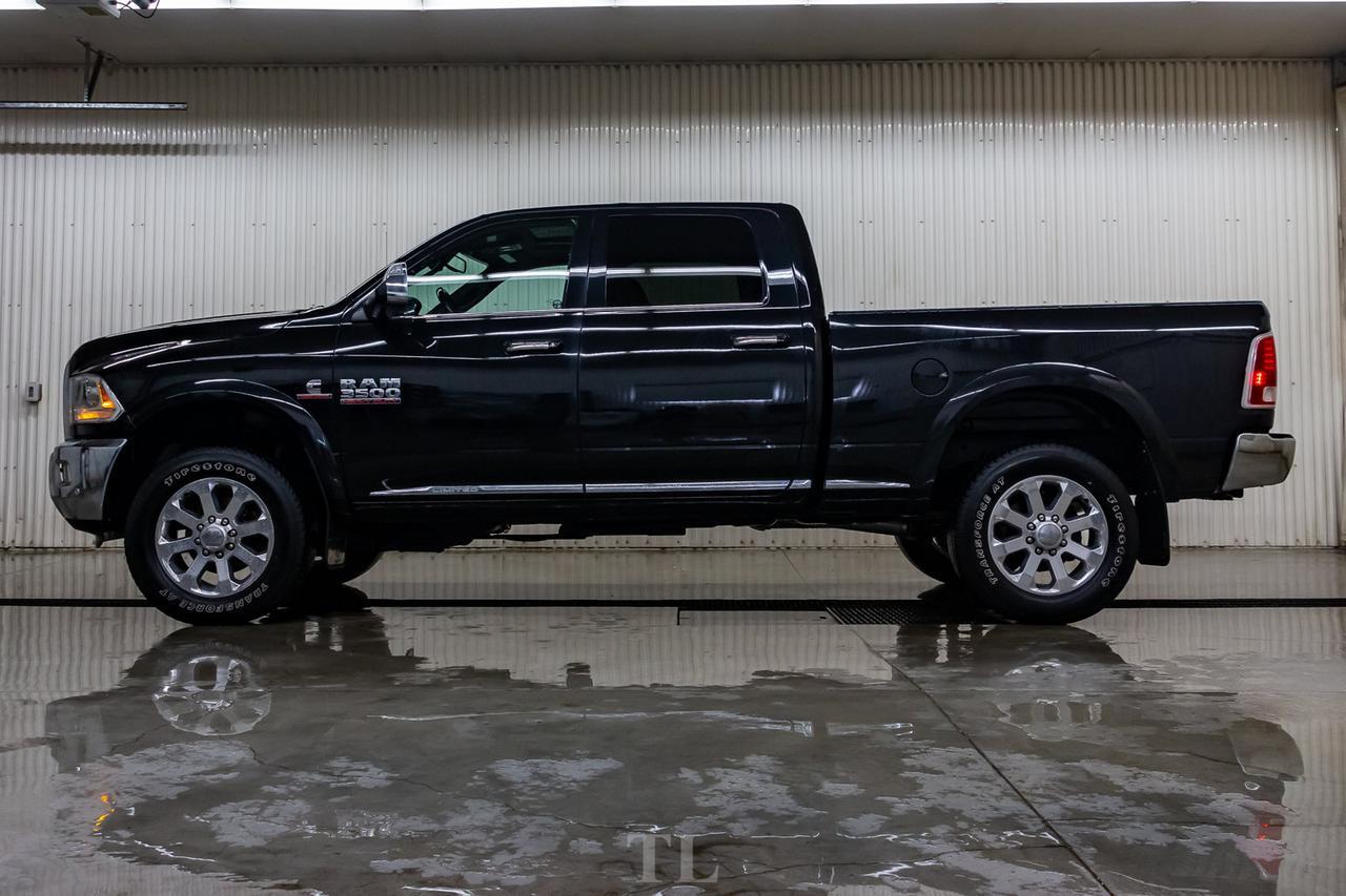 2016 Ram 3500 4x4 Crew Cab Limited Diesel Leather Roof Nav Red Deer AB
