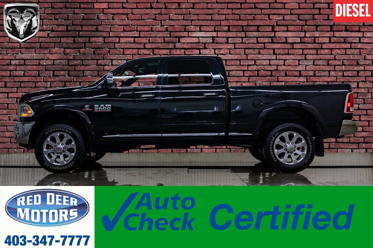 2016 Ram 3500 4x4 Crew Cab Limited Diesel Leather Roof Nav