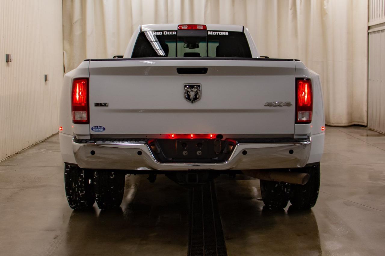 2016 Ram 3500 4x4 Crew Cab SLT Diesel Dually Red Deer AB